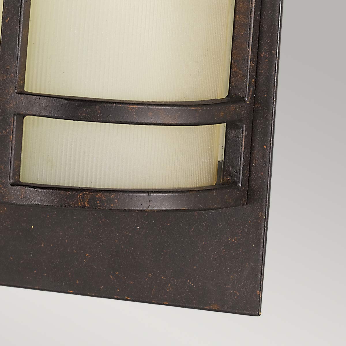 Feiss Fusion Wandleuchte Bronze – Detailansicht