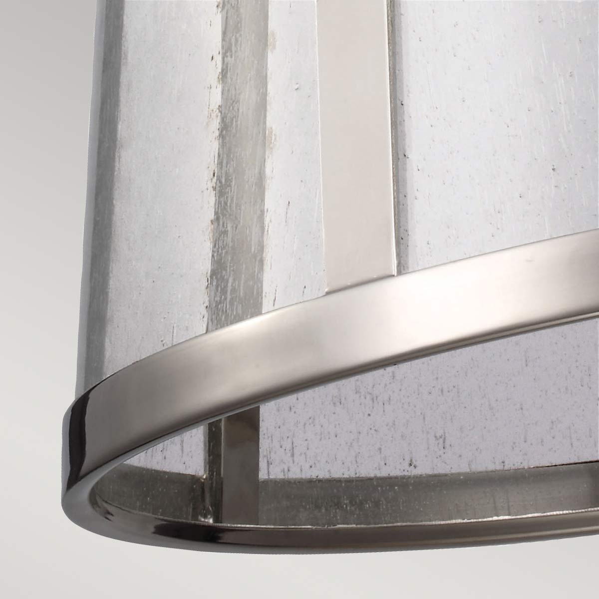Feiss Harrow Pendelleuchte Nickel – Detailansicht 3