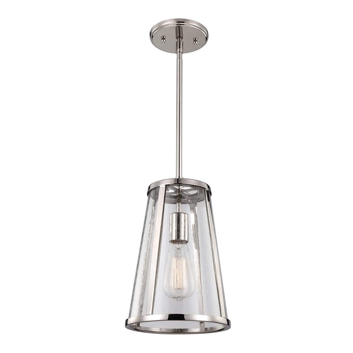 Feiss Harrow Pendelleuchte Nickel