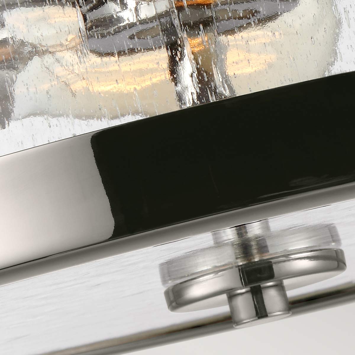 Feiss Harrow Deckenleuchte Nickel – Detailansicht
