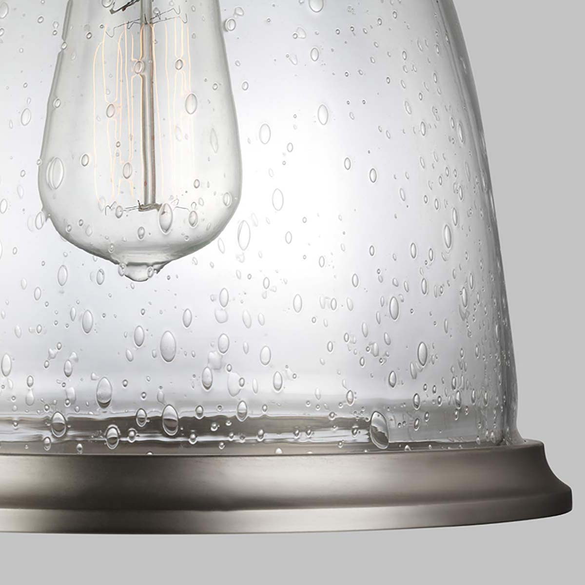 Feiss Hobson Pendelleuchte Nickel – Wohnambiente