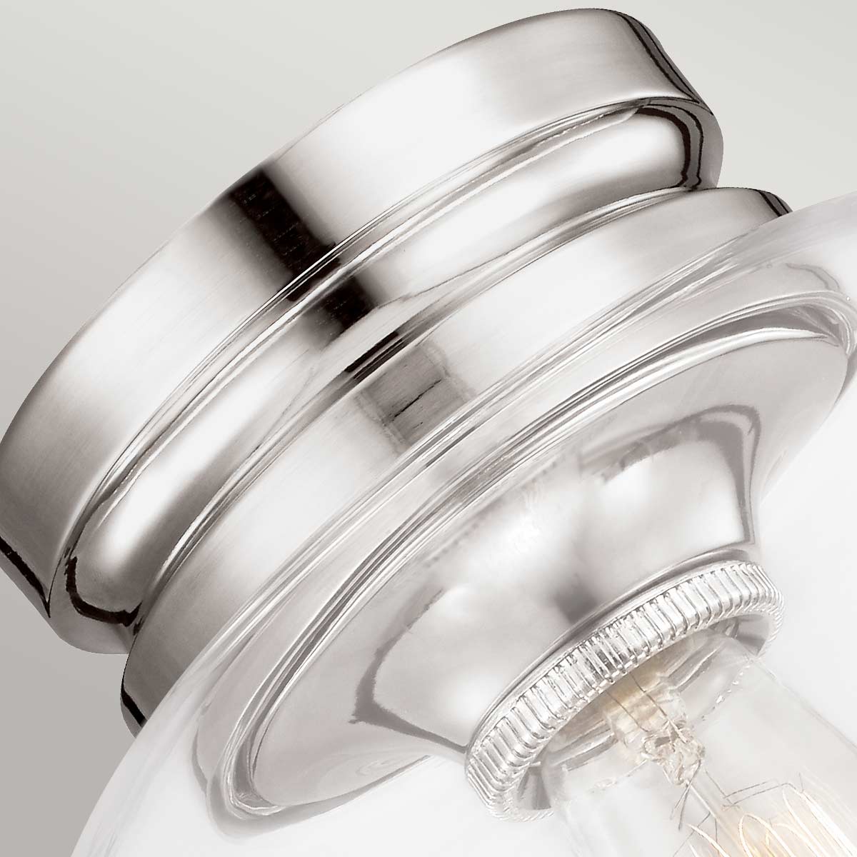Feiss Hounslow Deckenleuchte Nickel – Detailansicht 2