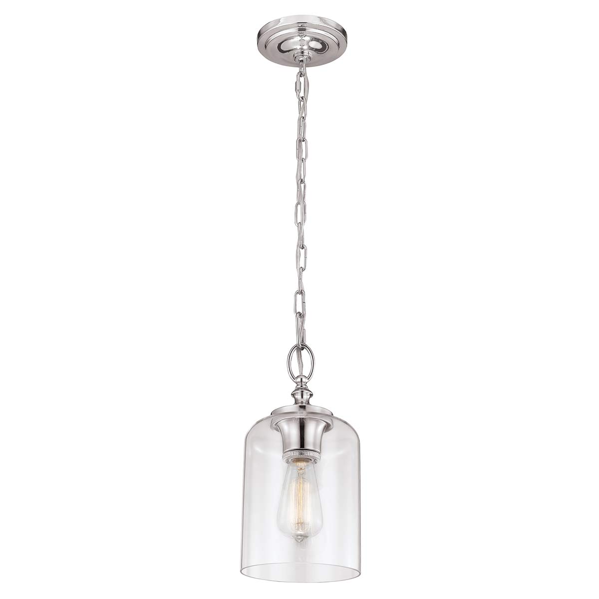 Feiss Hounslow Pendelleuchte Nickel