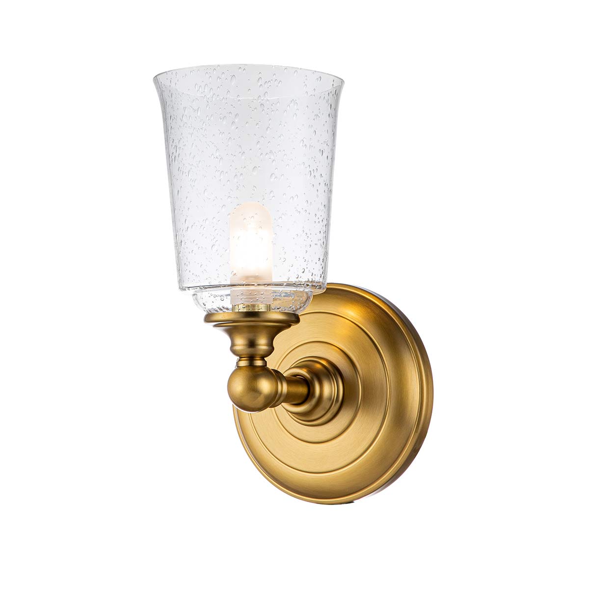 Feiss Huguenot Wandleuchte Messing