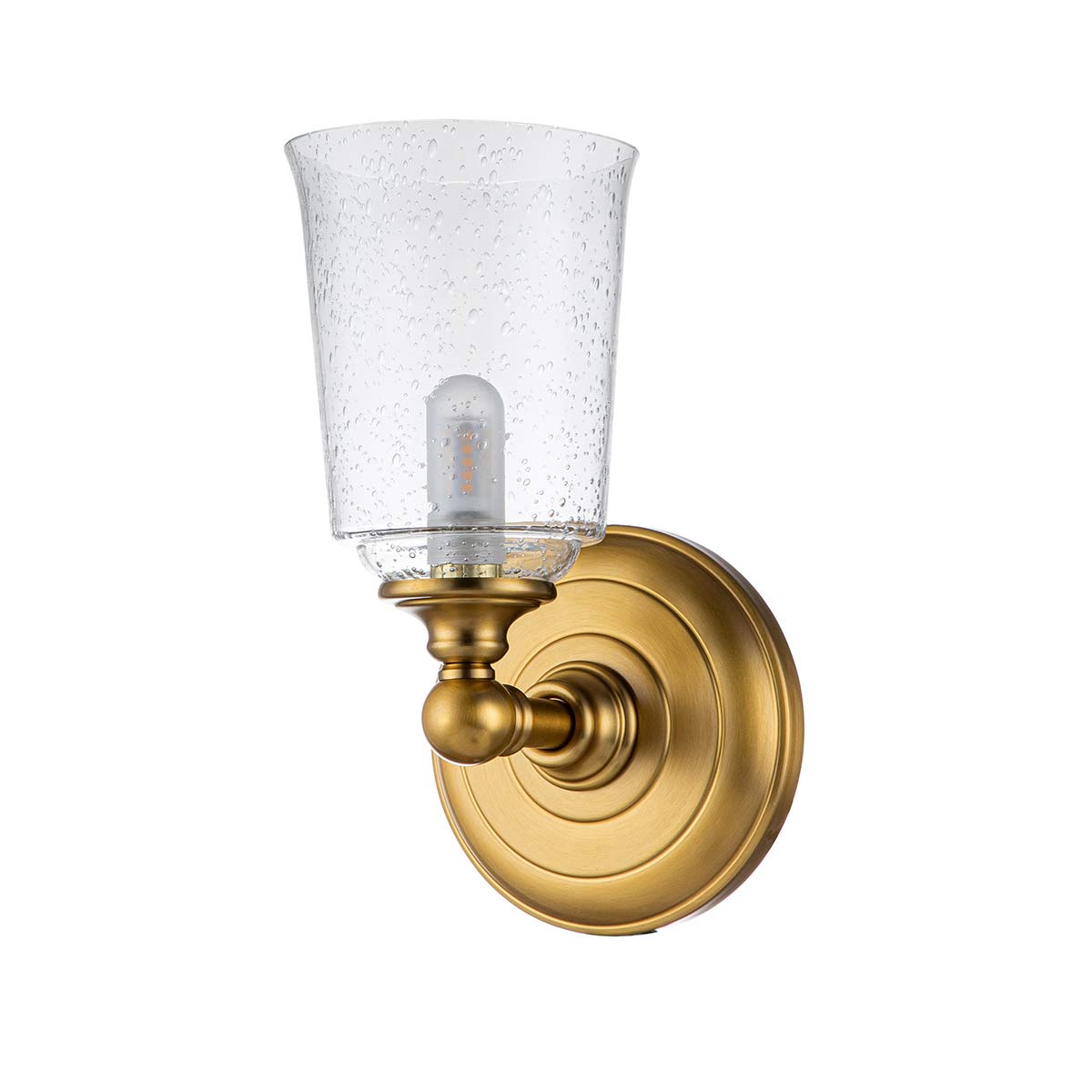 Feiss Huguenot Wandleuchte Messing – Wohnambiente