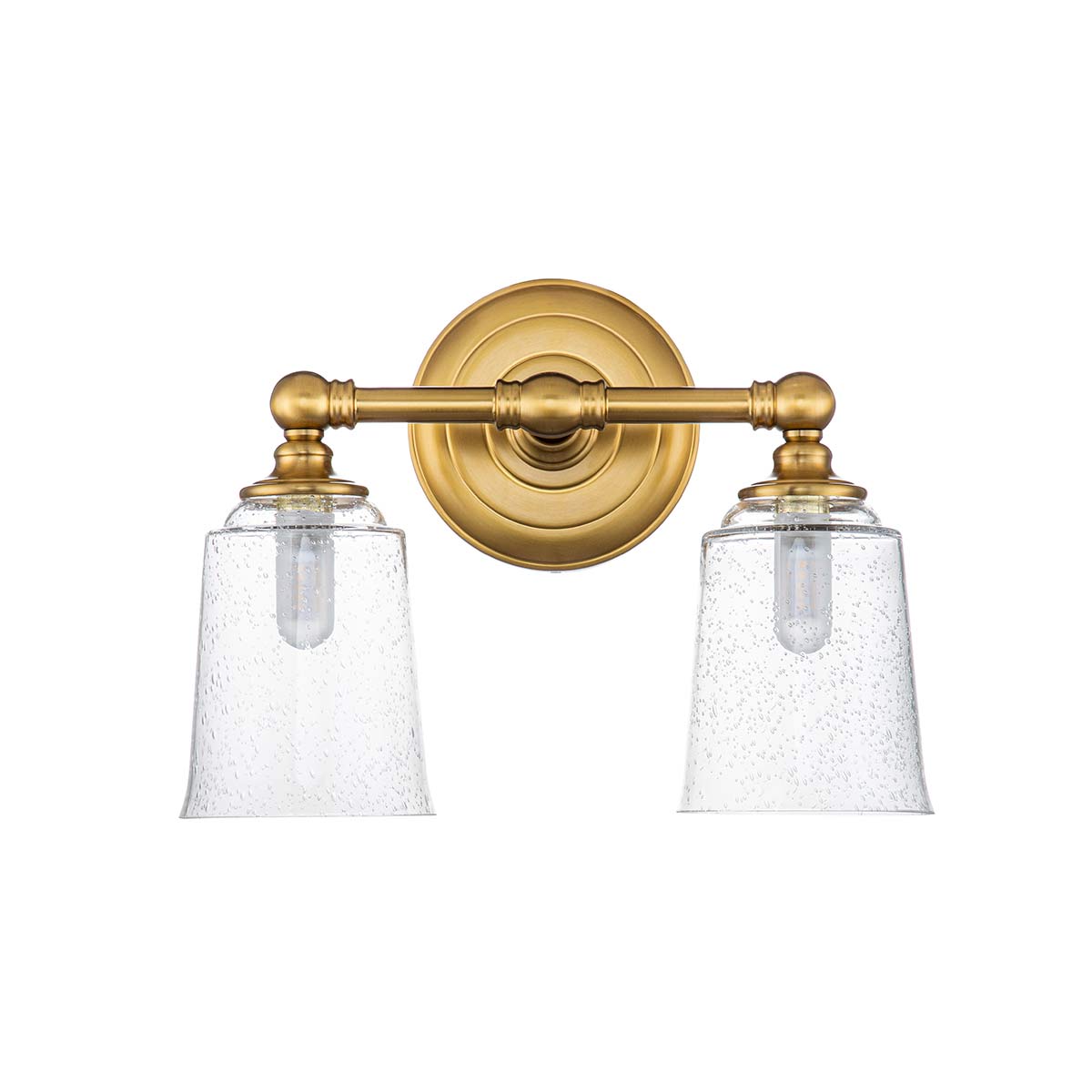 Feiss Huguenot Wandleuchte Messing – Wohnambiente