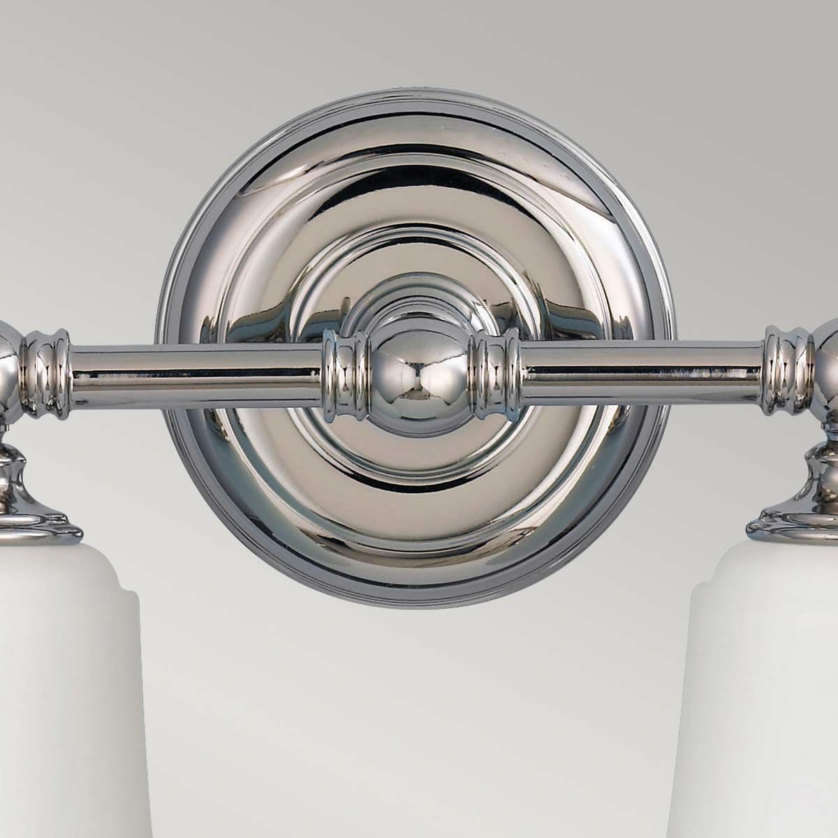Feiss Huguenot Wandleuchte Chrom – Wohnambiente