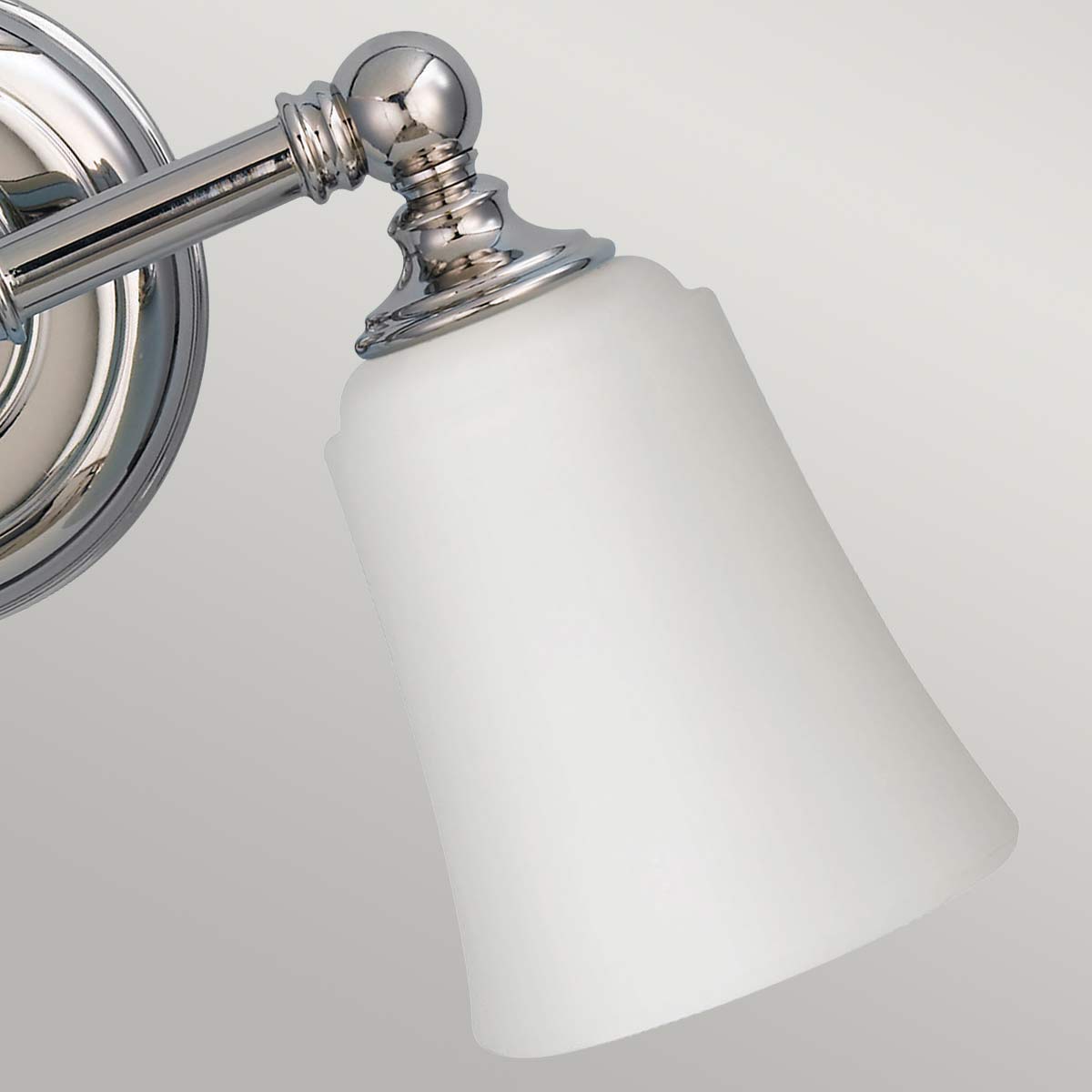 Feiss Huguenot Wandleuchte Chrom – Detailansicht