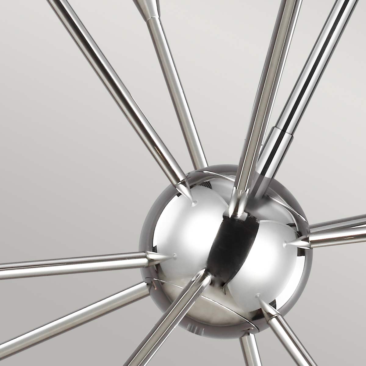 Feiss Jax Kronleuchter Nickel – Detailansicht
