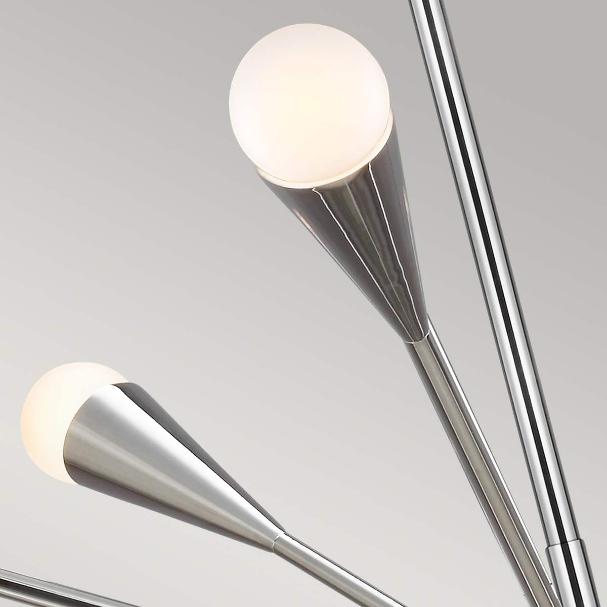 Feiss Jax Kronleuchter Nickel – Detailansicht 2