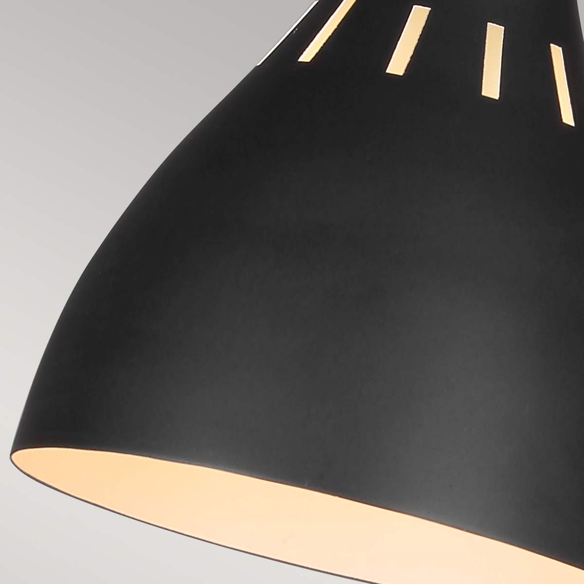 Feiss Joan Tischlampe Schwarz, Messing – Detailansicht 3