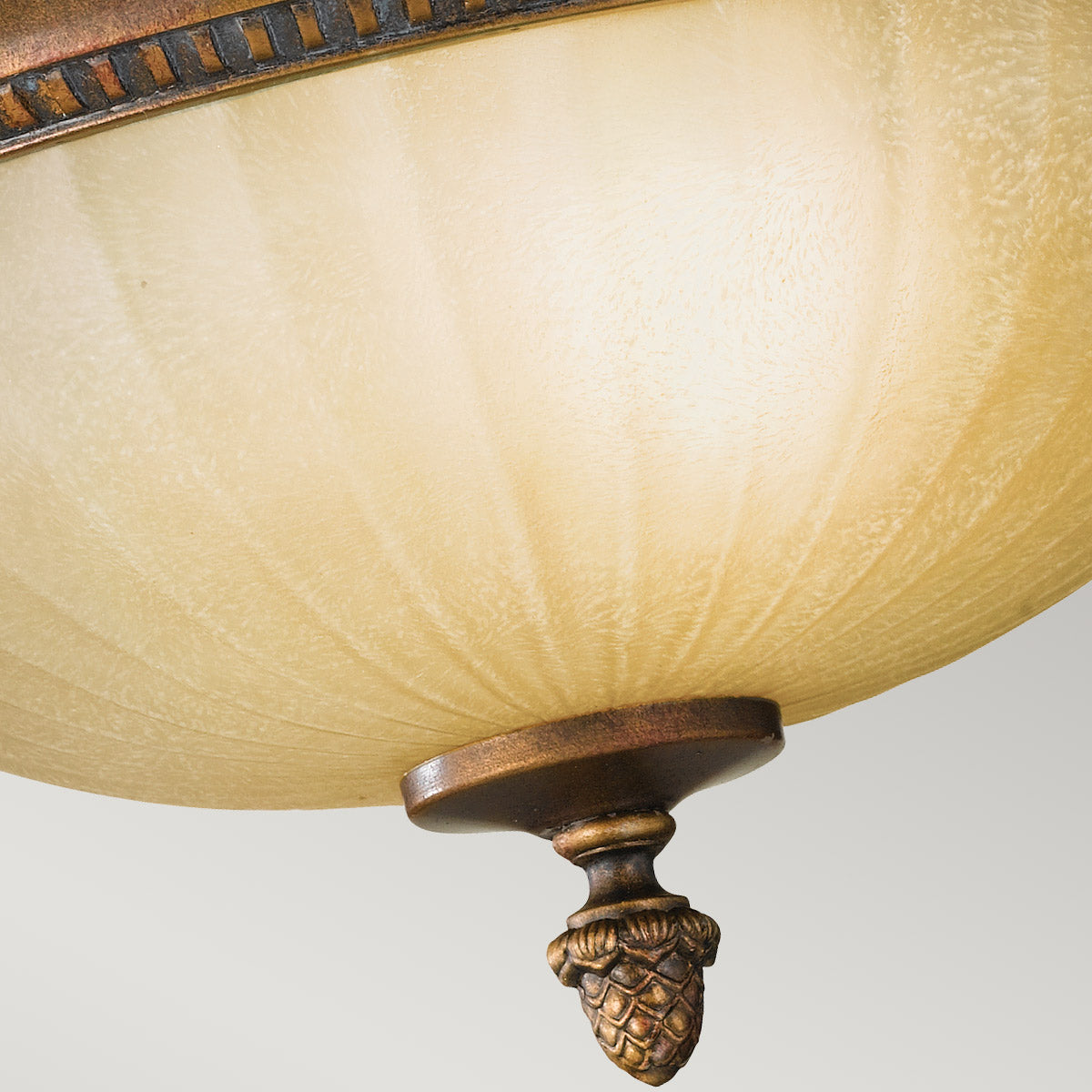 Feiss Kelham Deckenleuchte Gold, Bronze – Detailansicht