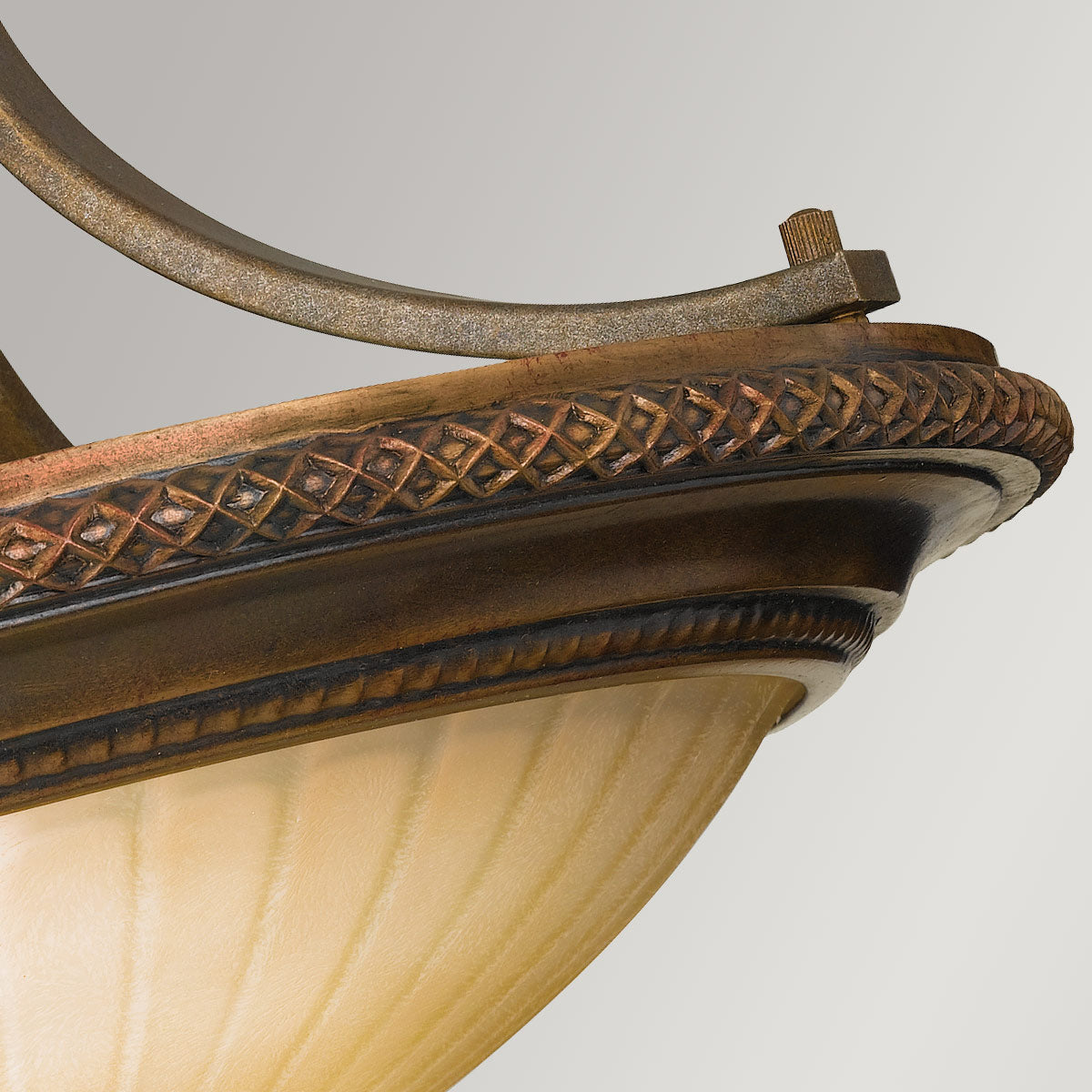 Feiss Kelham Deckenleuchte Gold, Bronze – Detailansicht