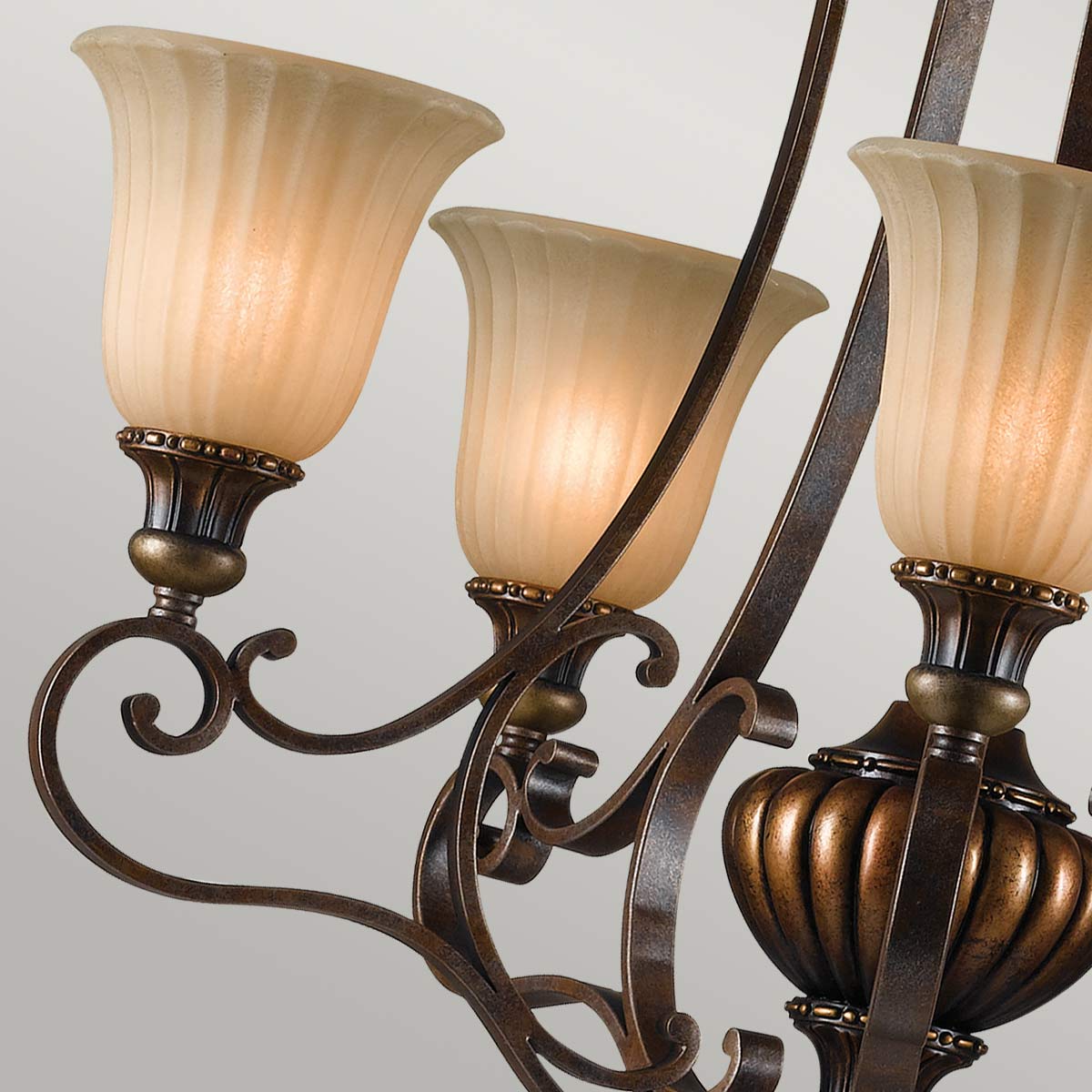 Feiss Kelham Kronleuchter Gold, Bronze – Detailansicht 2