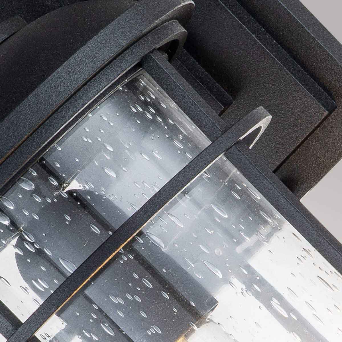 Feiss Lighthouse Außenleuchte Schwarz – Detailansicht 2