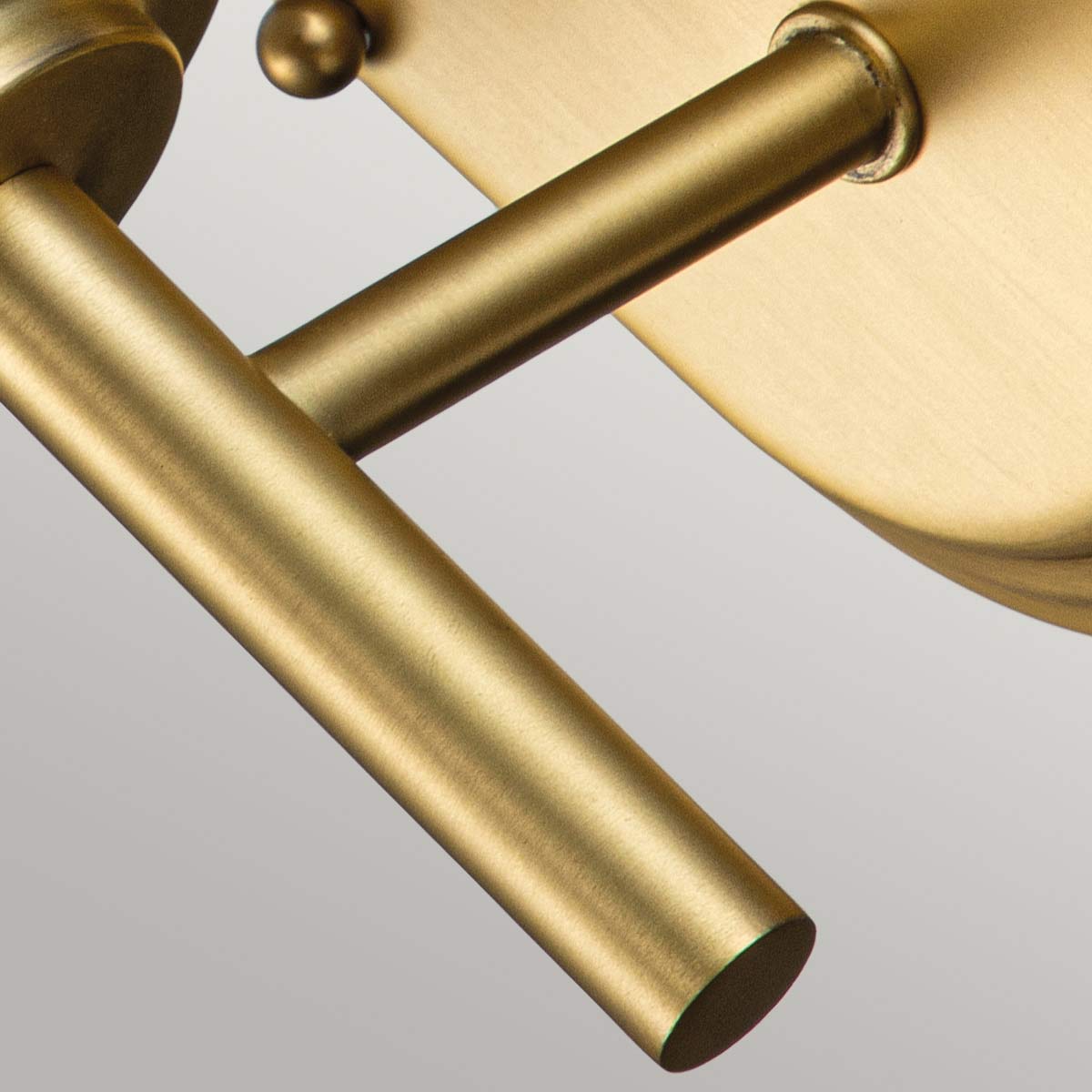 Feiss Malibu Wandleuchte Messing – Detailansicht 2