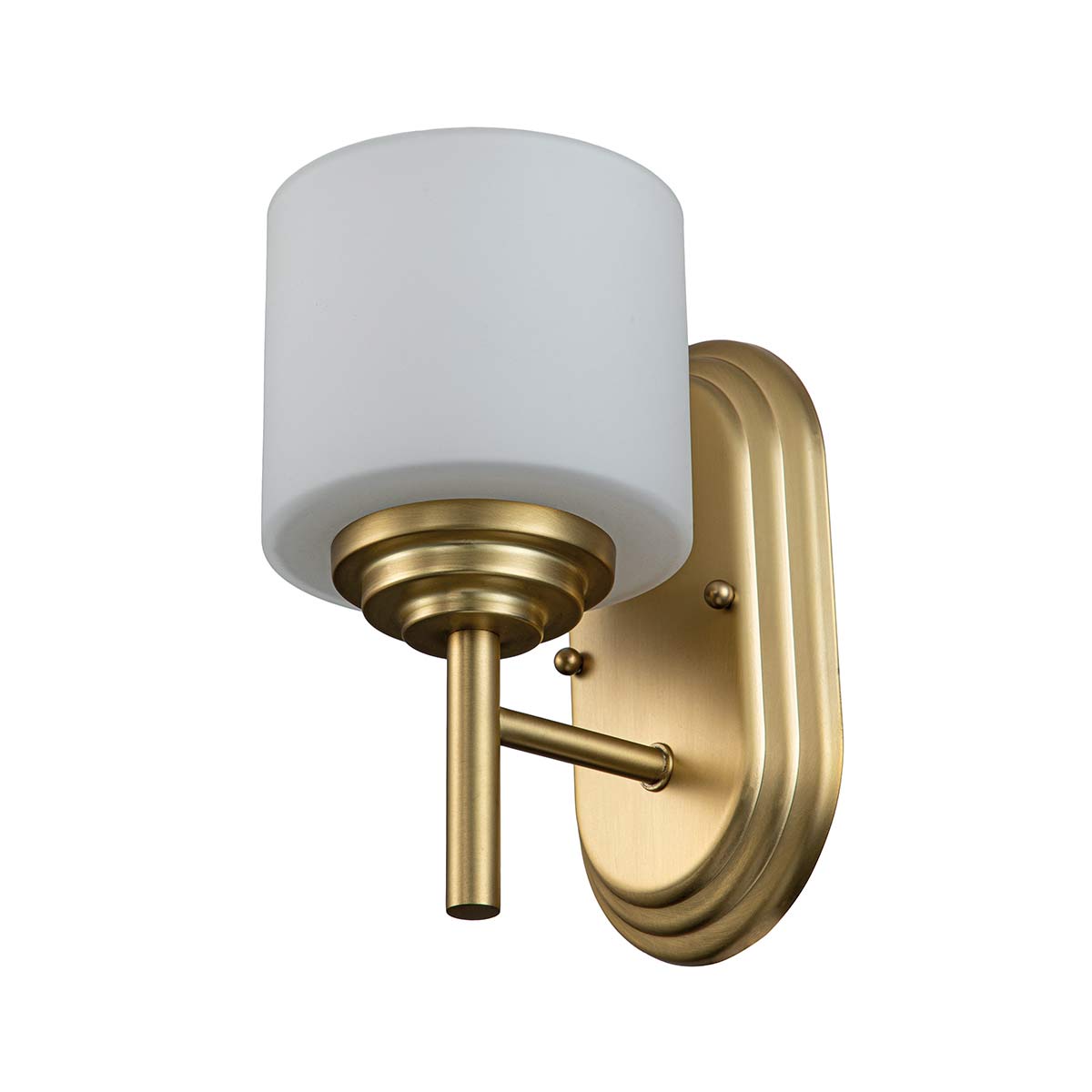 Feiss Malibu Wandleuchte Messing – Wohnambiente