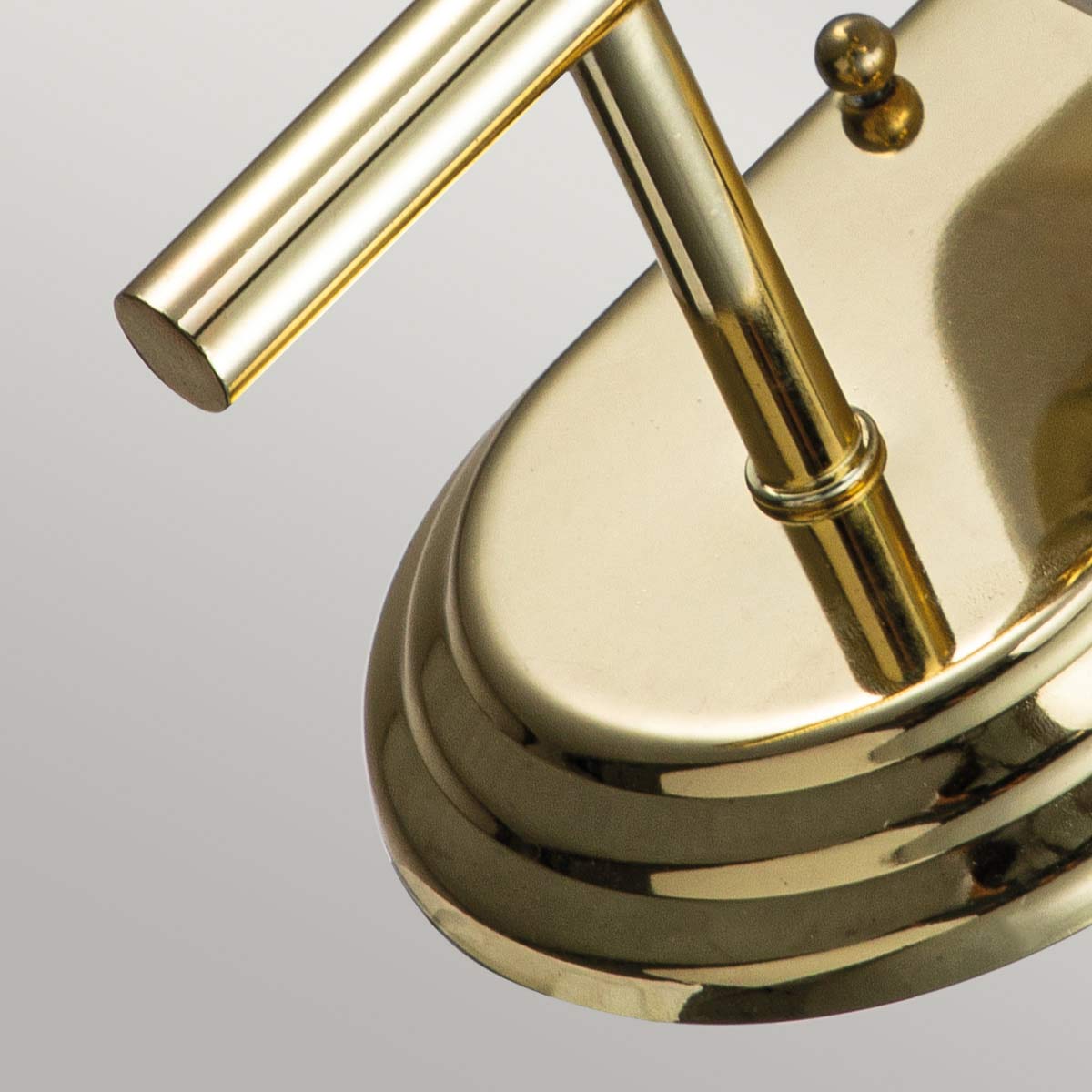 Feiss Malibu Wandleuchte Messing – Detailansicht