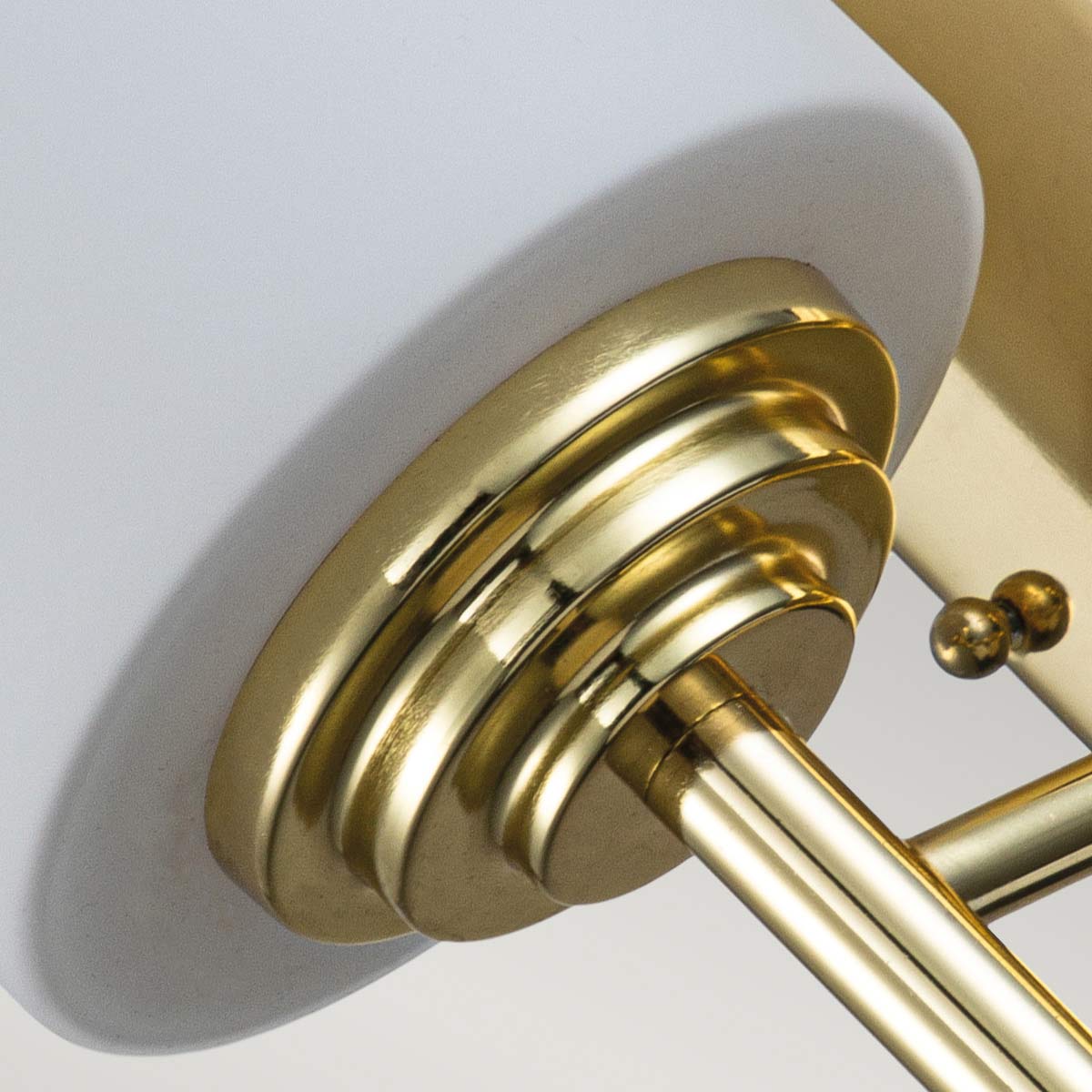 Feiss Malibu Wandleuchte Messing – Detailansicht 3
