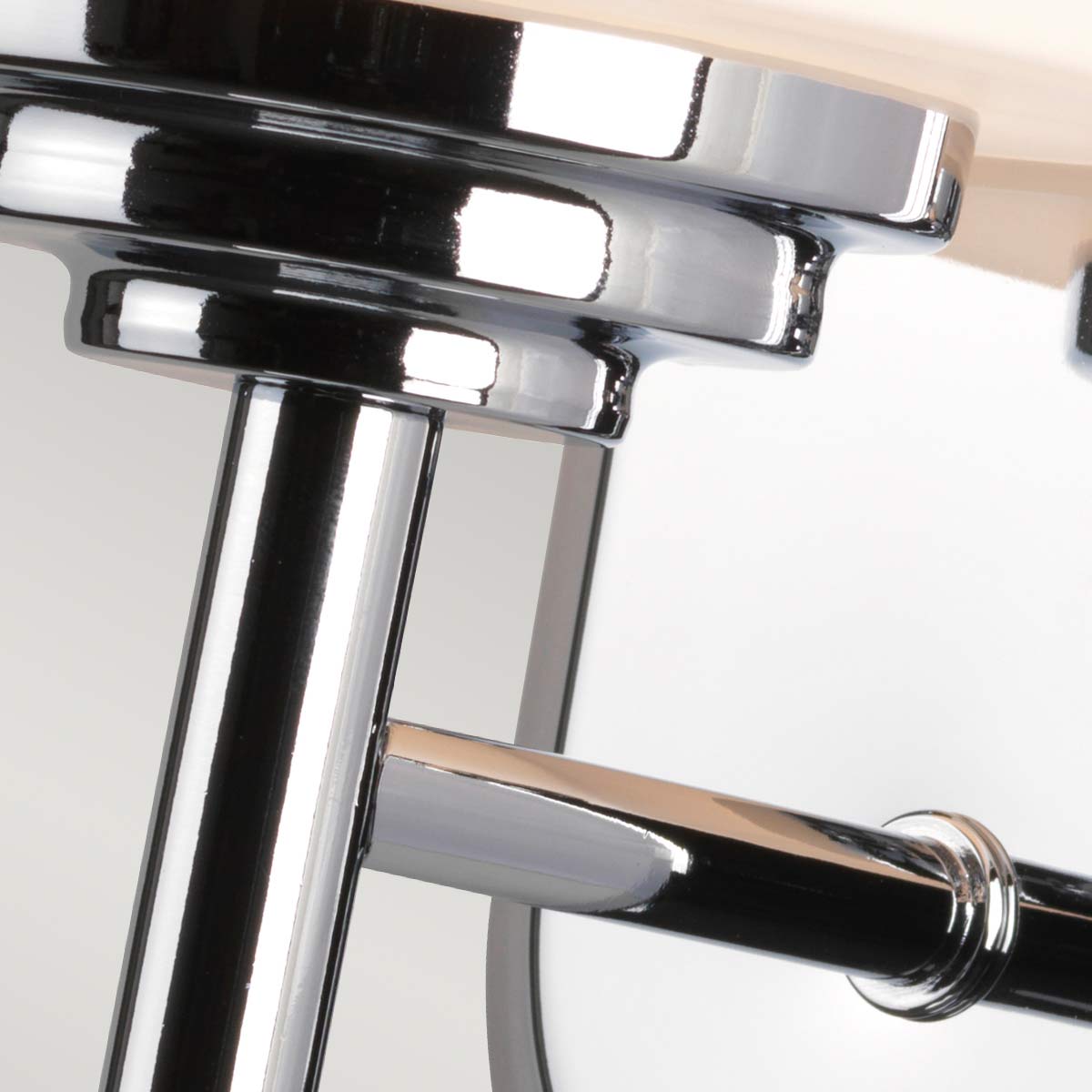 Feiss Malibu Wandleuchte Chrom – Wohnambiente