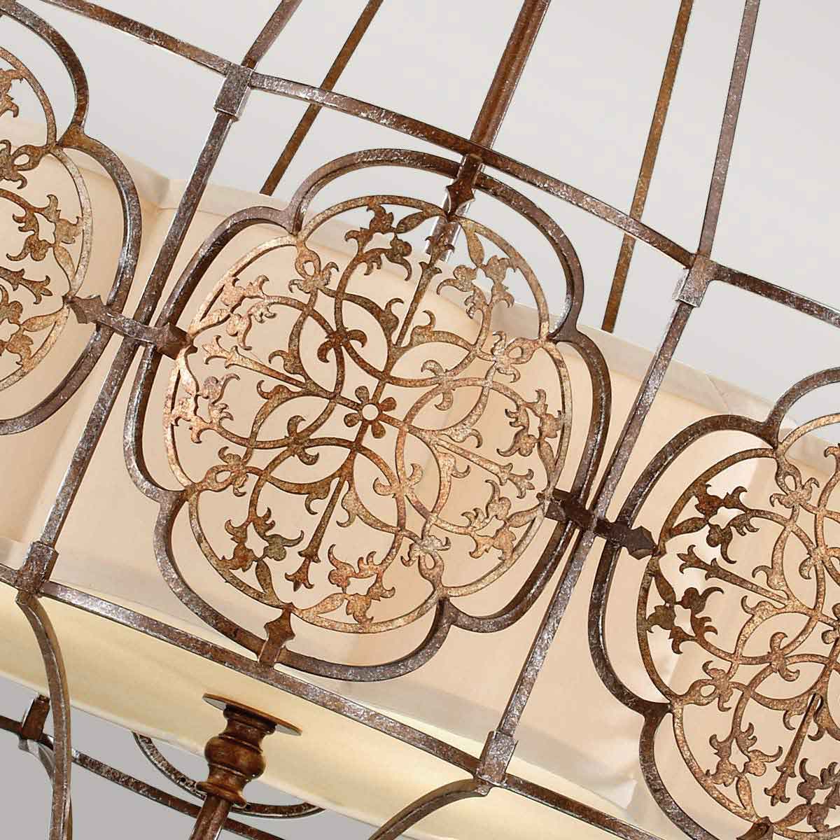 Feiss Marcella Kronleuchter Bronze – Detailansicht