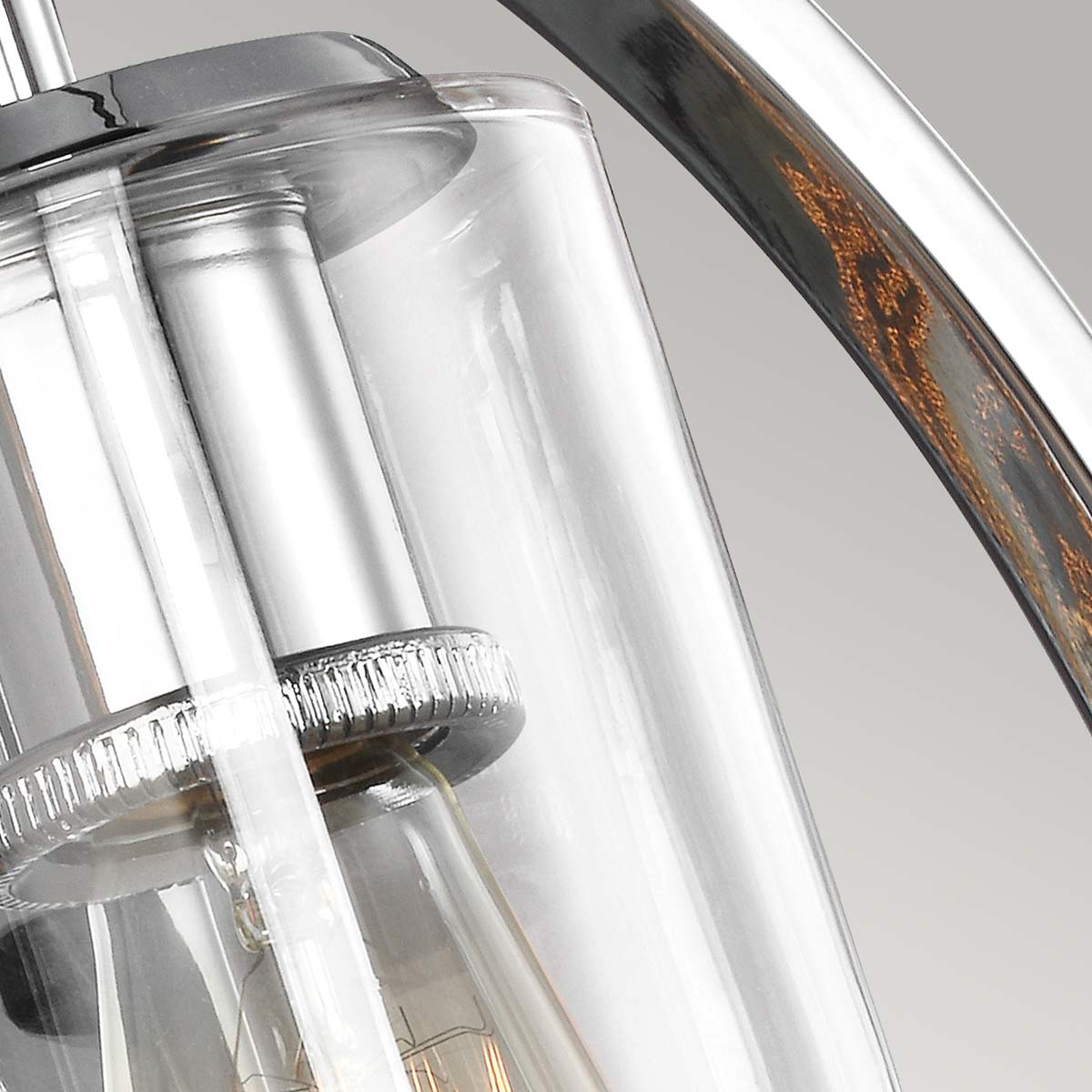 Feiss Marlena Wandleuchte Chrom – Detailansicht 2