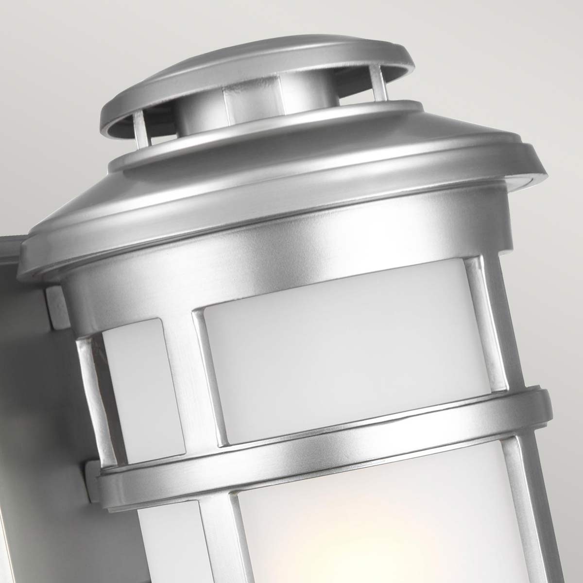 Feiss Newport Außenleuchte Painted Brushed Steel – Wohnambiente
