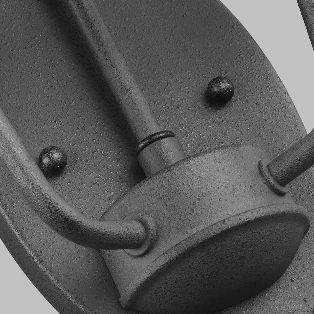 Feiss Nori Wandleuchte Zink, Grau – Detailansicht