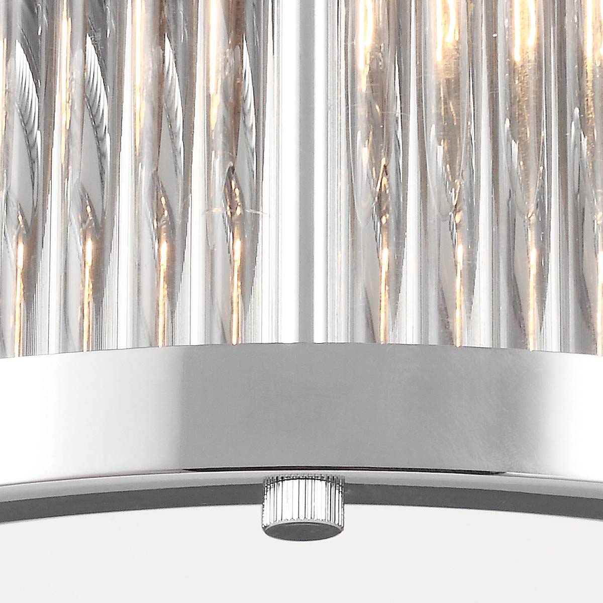 Feiss Paulson Deckenleuchte Chrom – Detailansicht 2