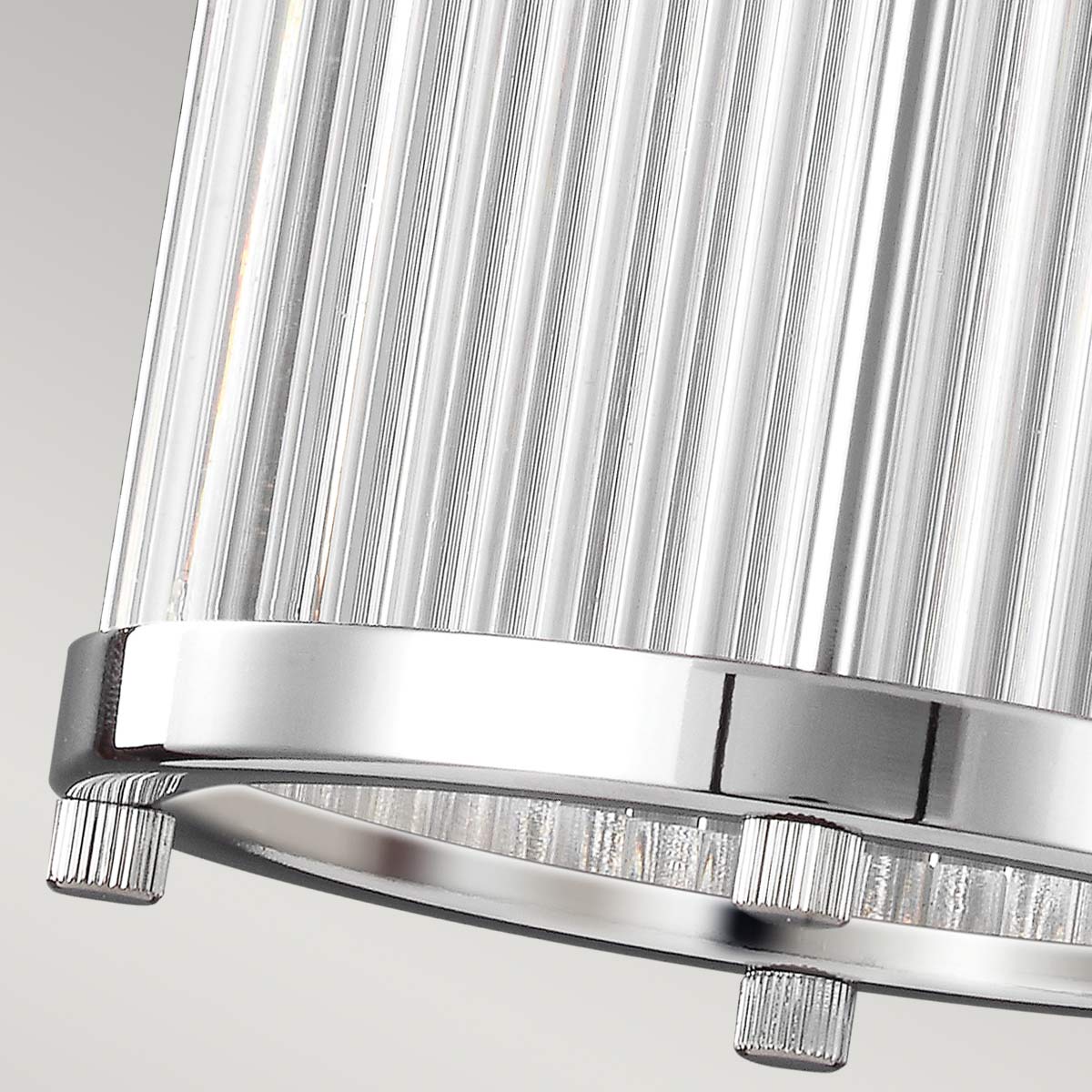Feiss Paulson Pendelleuchte Chrom – Detailansicht 3