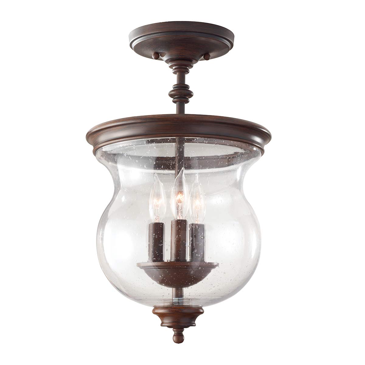Feiss Pickering Deckenleuchte Bronze