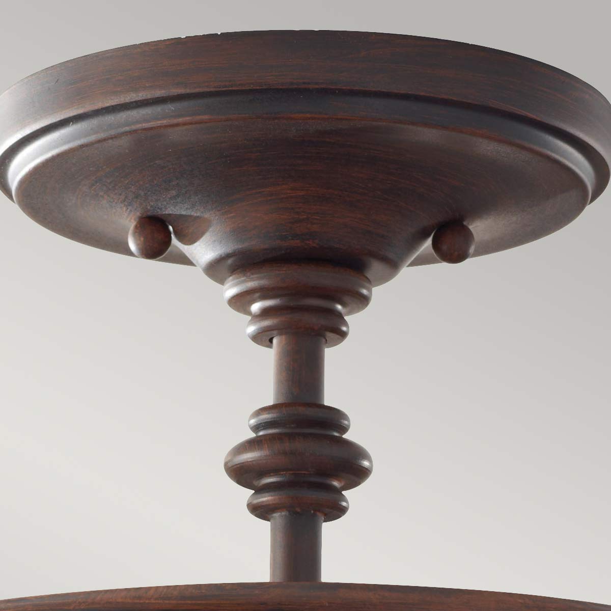 Feiss Pickering Deckenleuchte Bronze – Wohnambiente