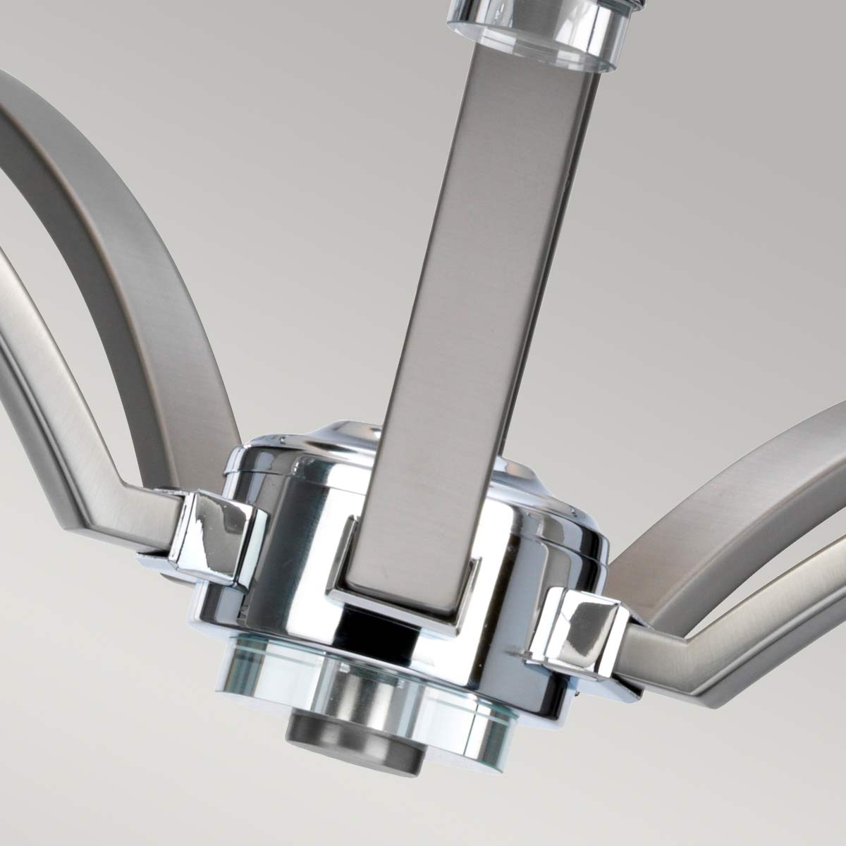 Feiss Prospect Kronleuchter Nickel, Chrom – Detailansicht
