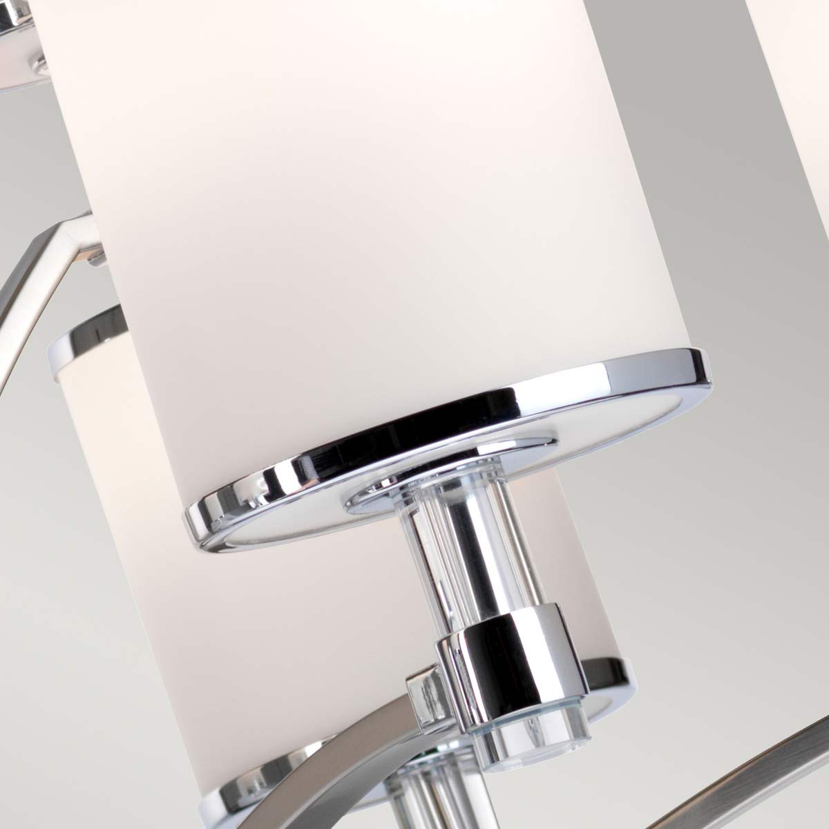 Feiss Prospect Kronleuchter Nickel, Chrom – Detailansicht