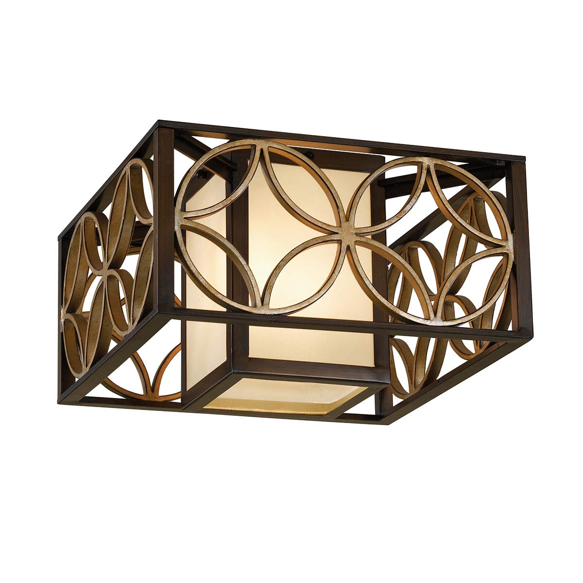 Feiss Remy Deckenleuchte Bronze, Gold