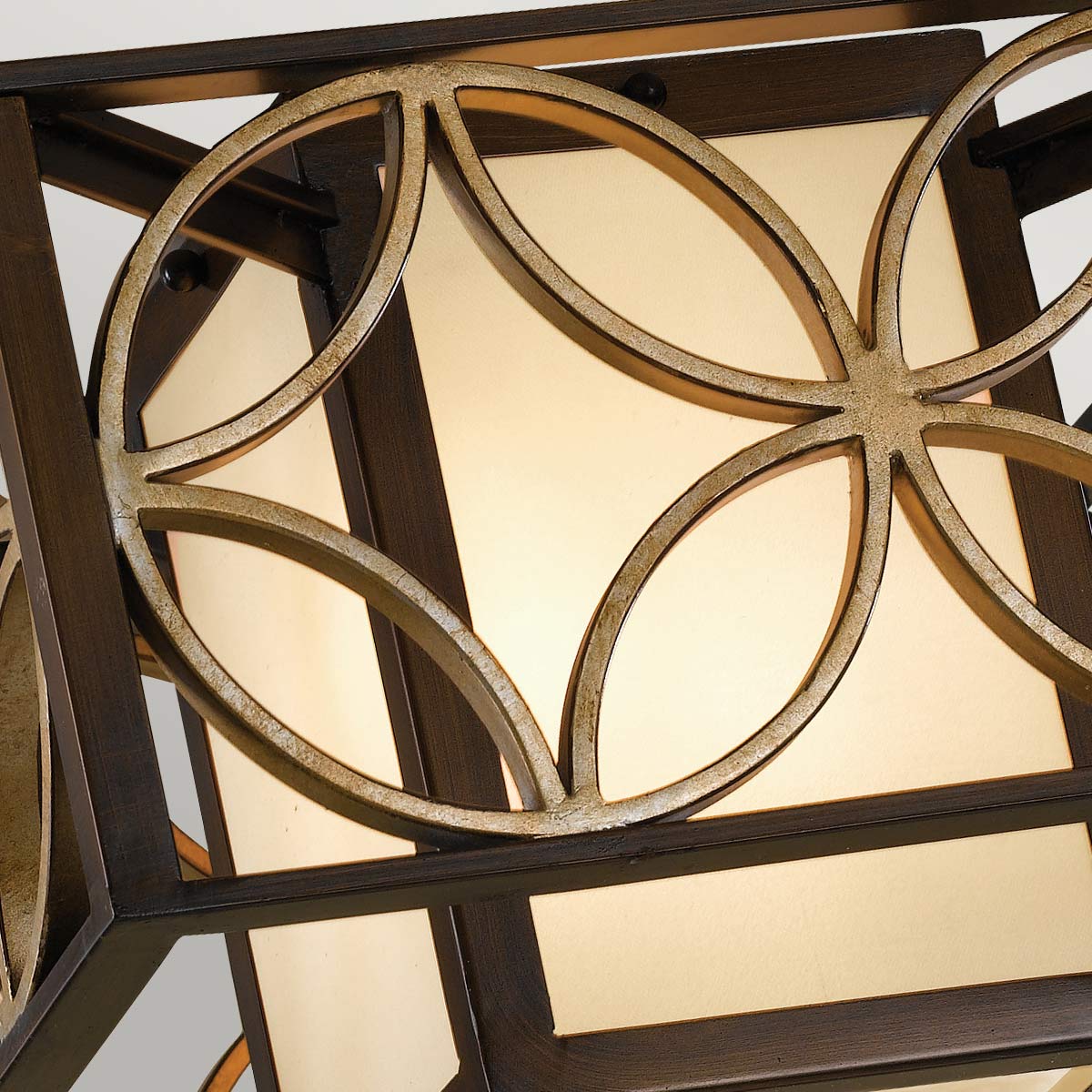 Feiss Remy Deckenleuchte Bronze, Gold – Wohnambiente