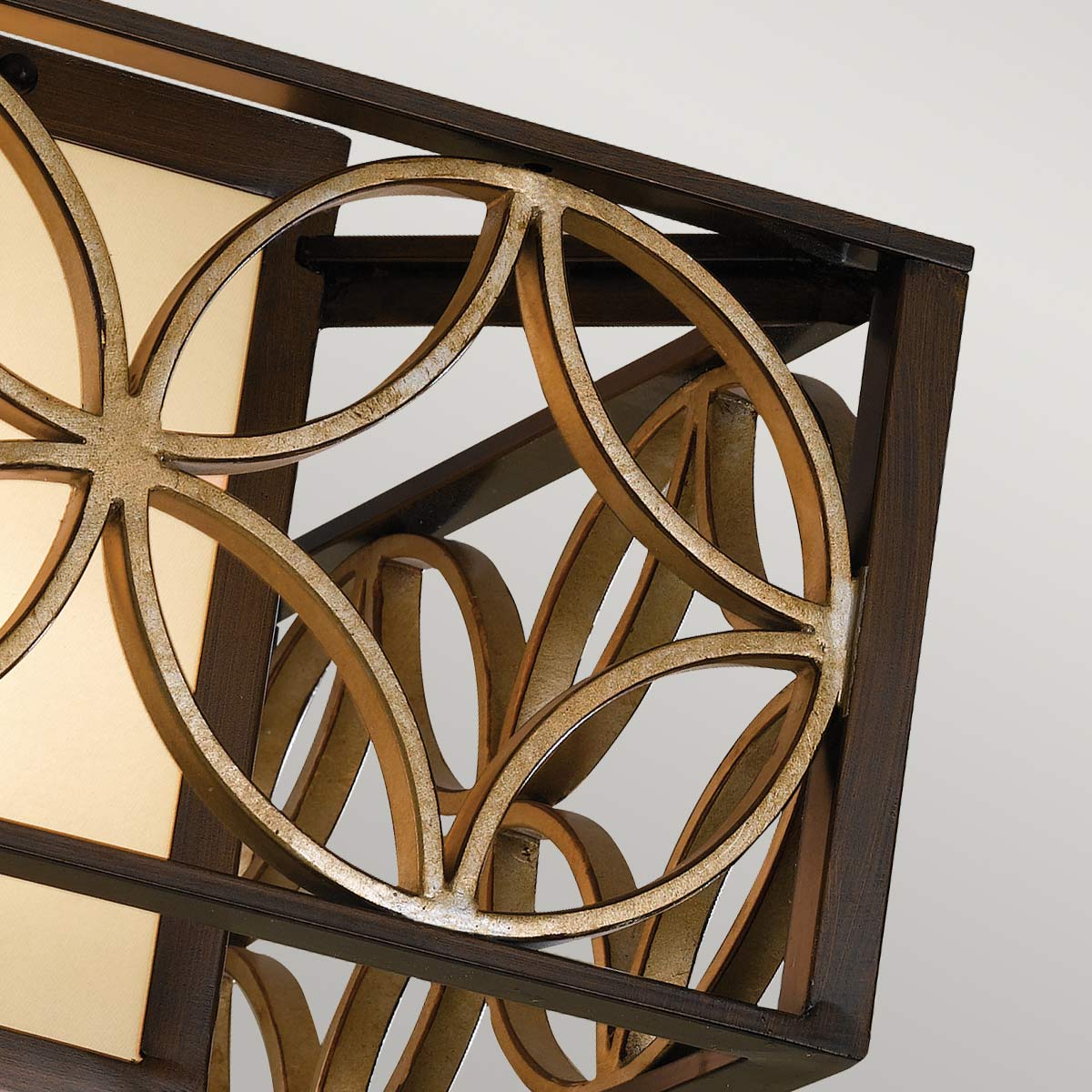 Feiss Remy Deckenleuchte Bronze, Gold – Detailansicht