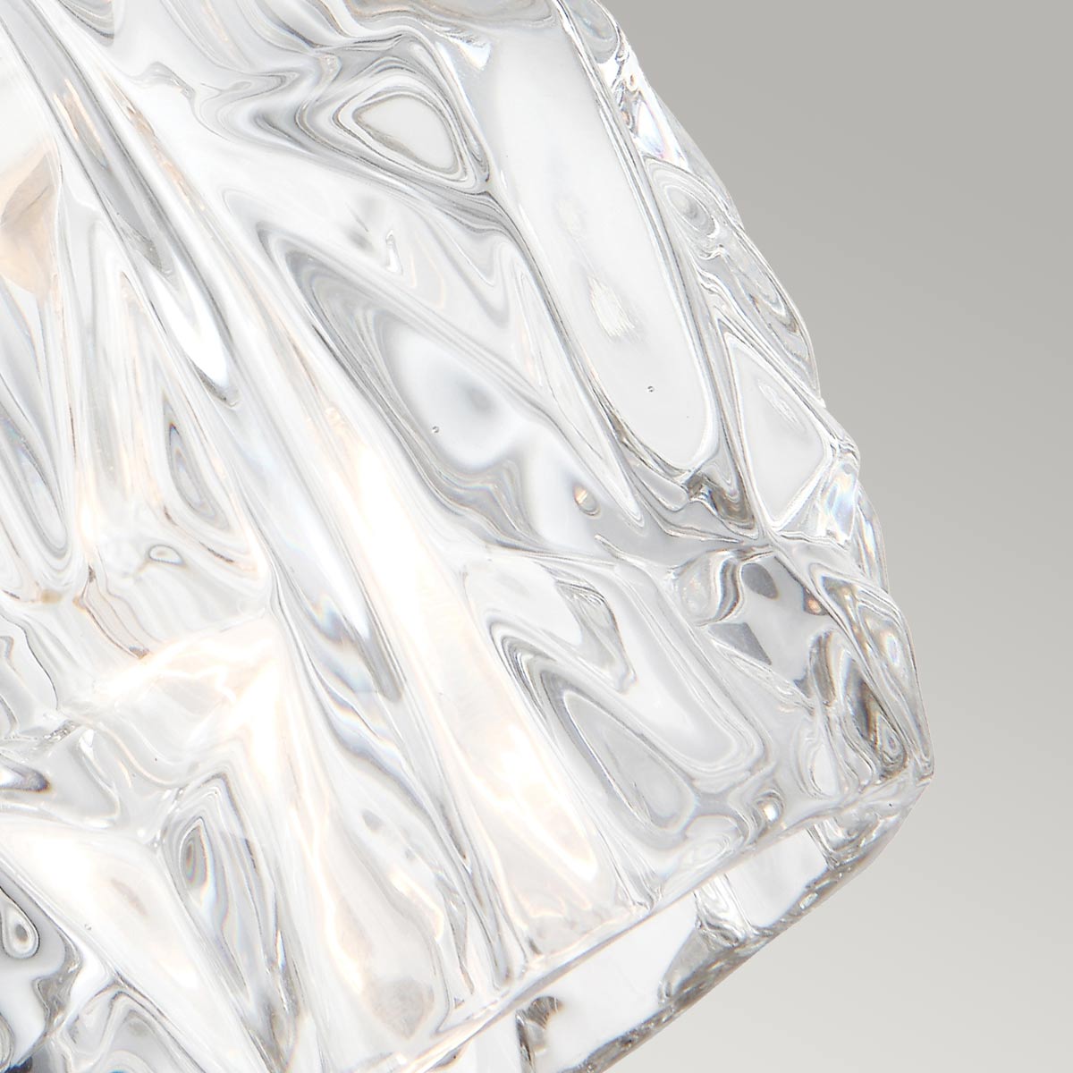 Feiss Rubin Pendelleuchte Nickel – Detailansicht 2