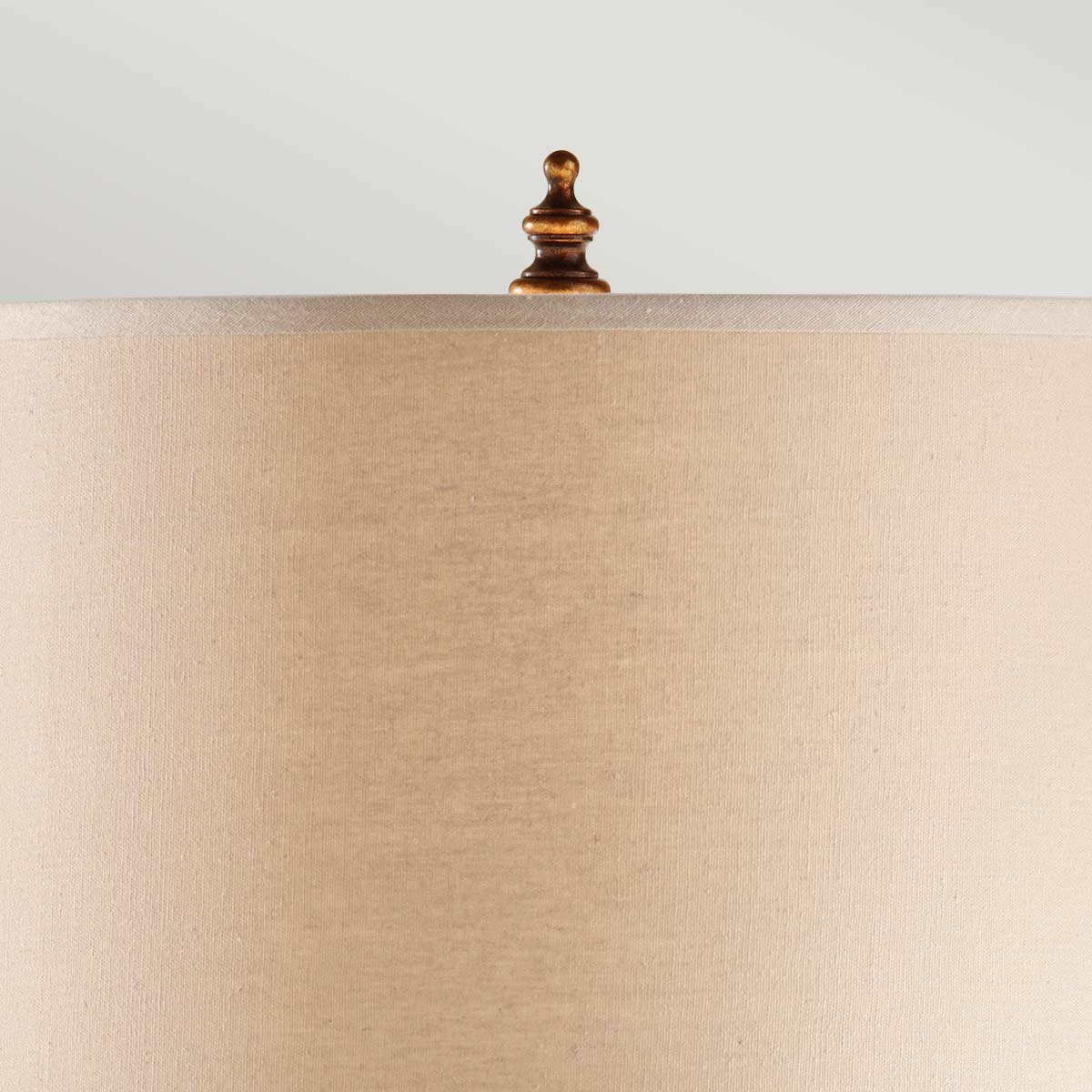 Feiss Spencer Tischlampe Gold – Detailansicht