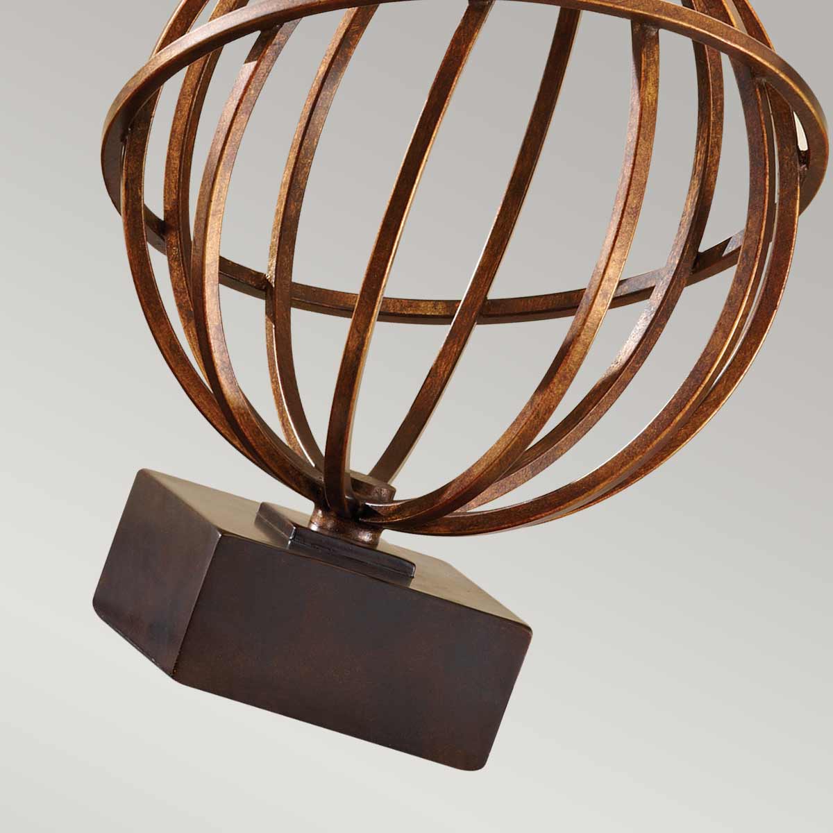 Feiss Spencer Tischlampe Gold – Detailansicht 3