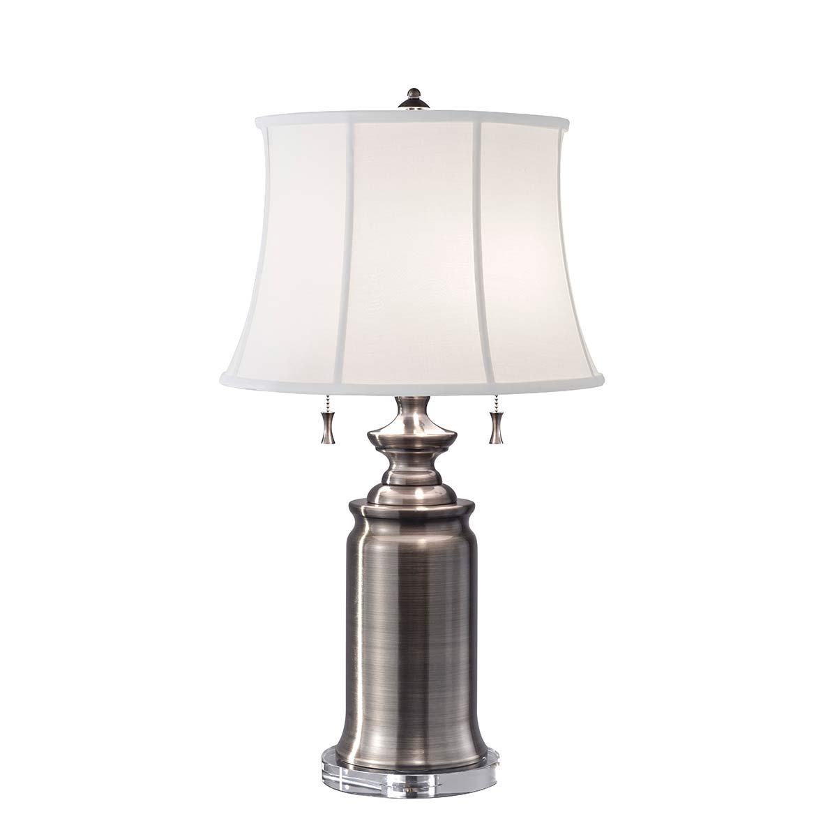 Feiss Stateroom Tischlampe Nickel
