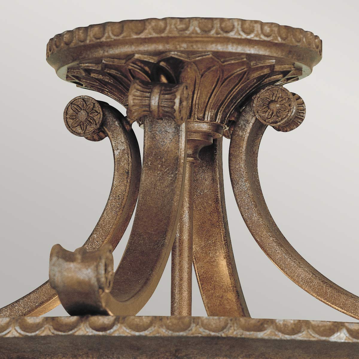 Feiss Stirling Deckenleuchte Bronze – Wohnambiente