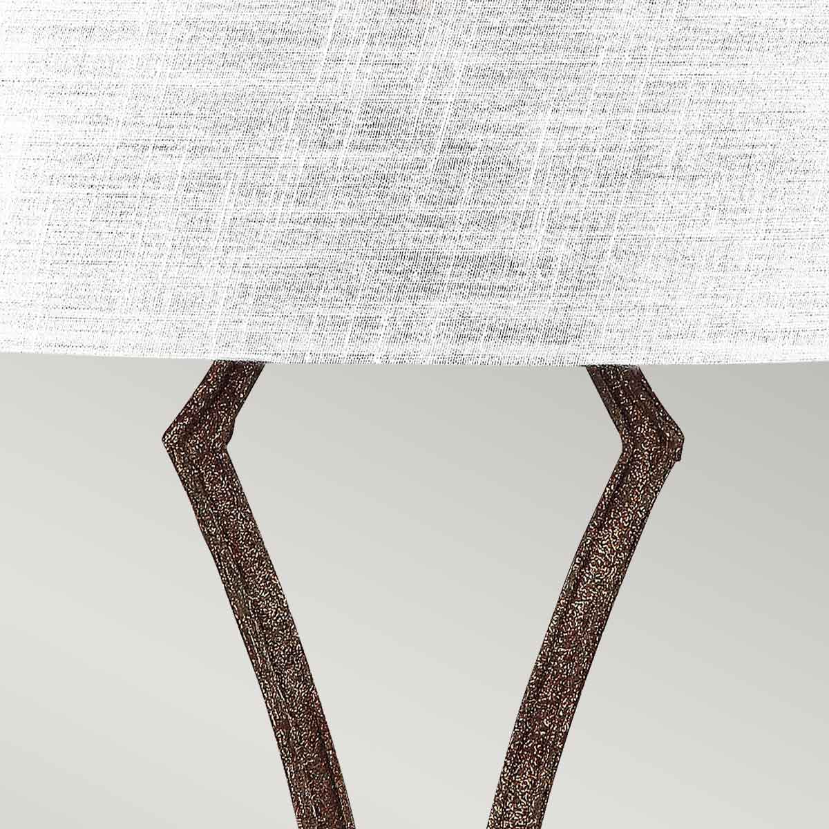 Feiss Tilling Wandleuchte Weathered Iron – Detailansicht 2