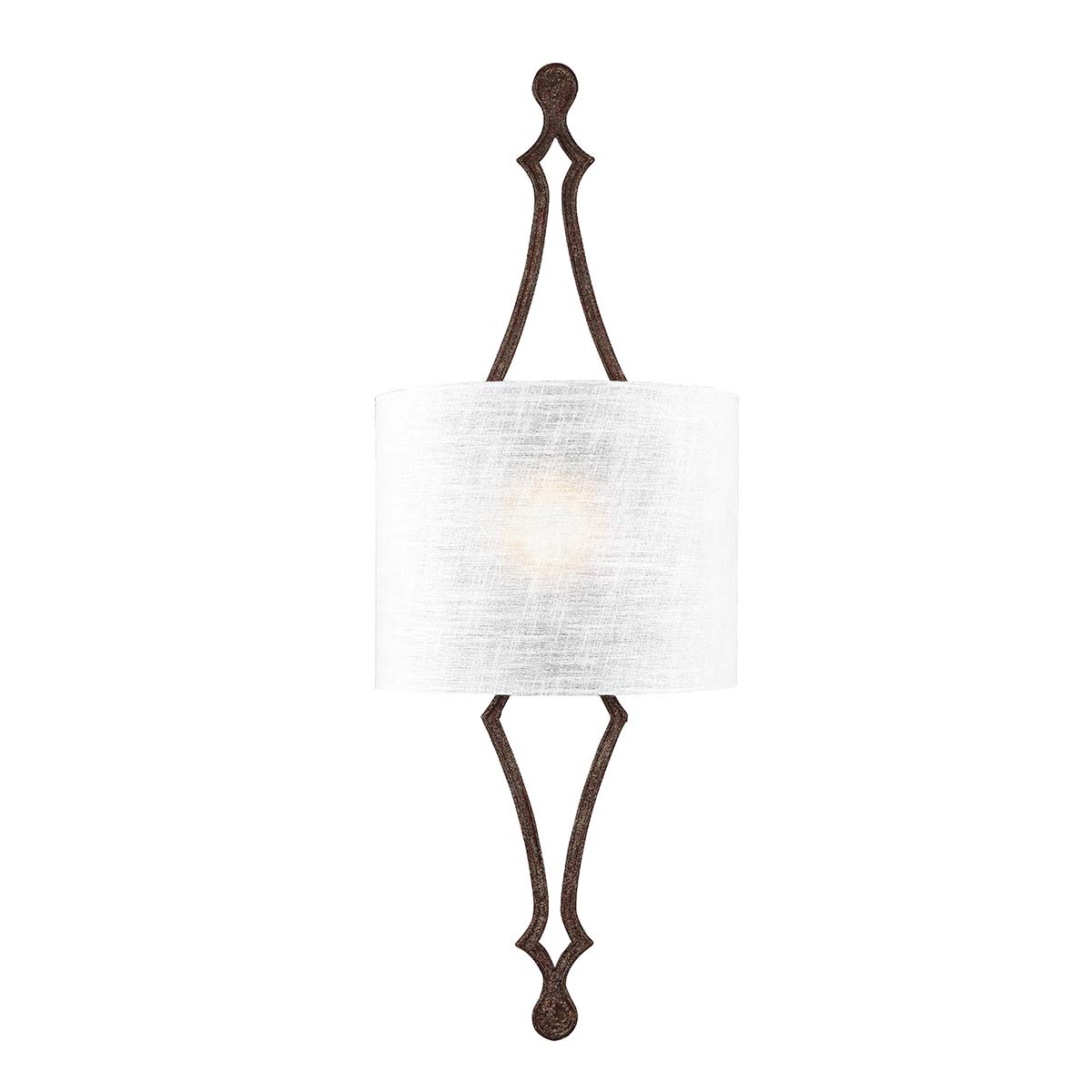 Feiss Tilling Wandleuchte Weathered Iron
