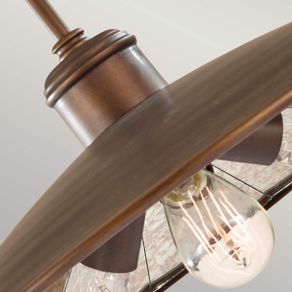 Feiss Urban Pendelleuchte Bronze – Detailansicht