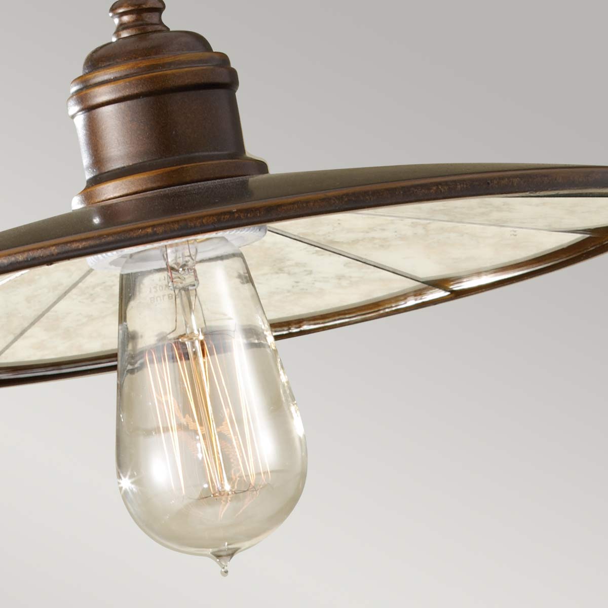 Feiss Urban Pendelleuchte Bronze – Detailansicht