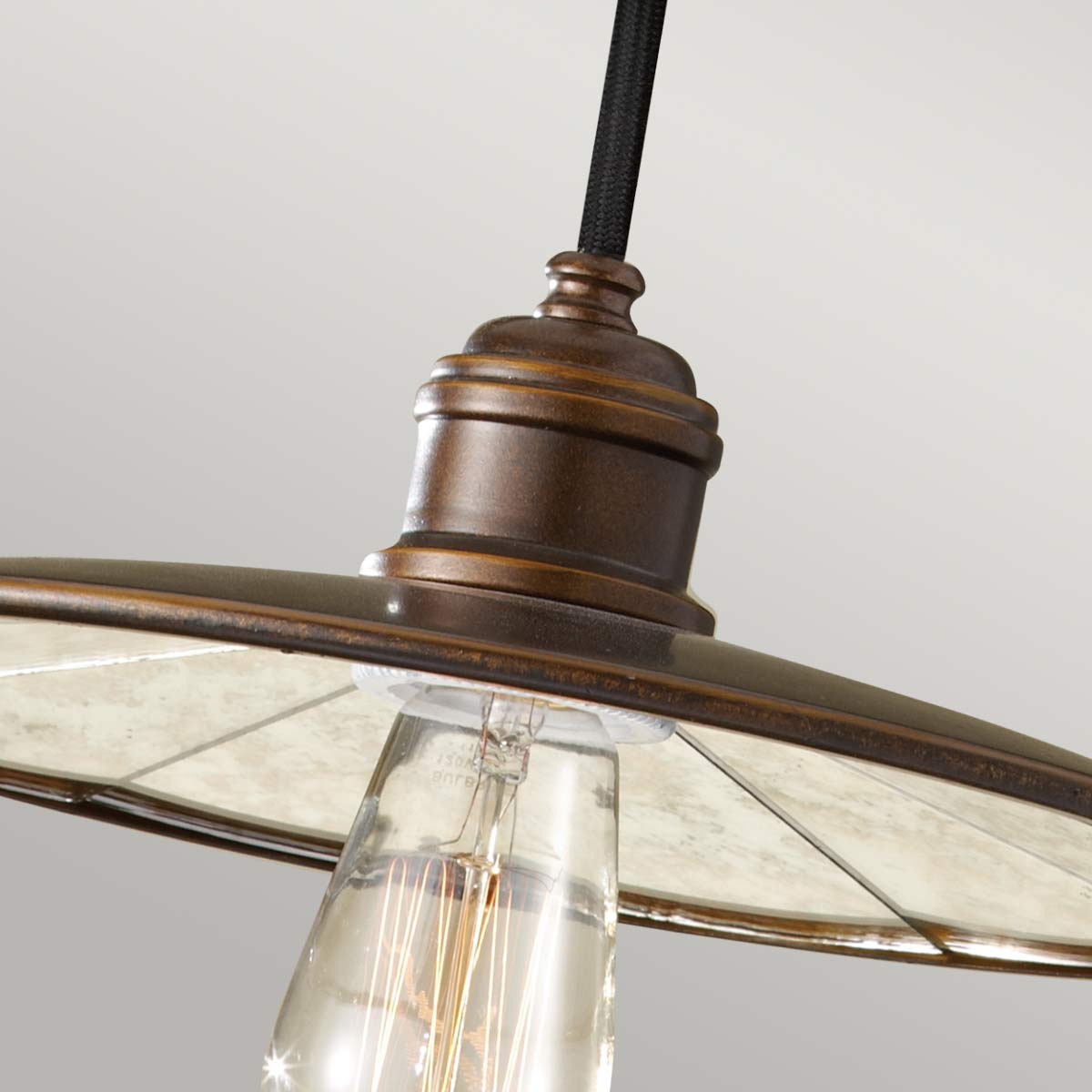 Feiss Urban Pendelleuchte Bronze – Detailansicht 2