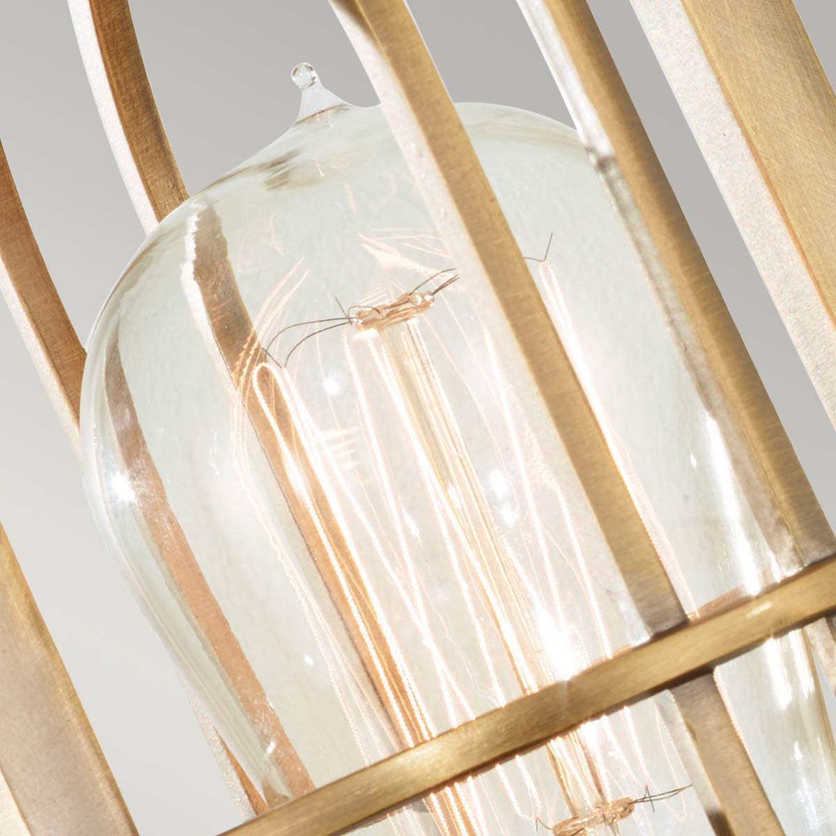 Feiss Urban Wandleuchte Messing – Detailansicht 2