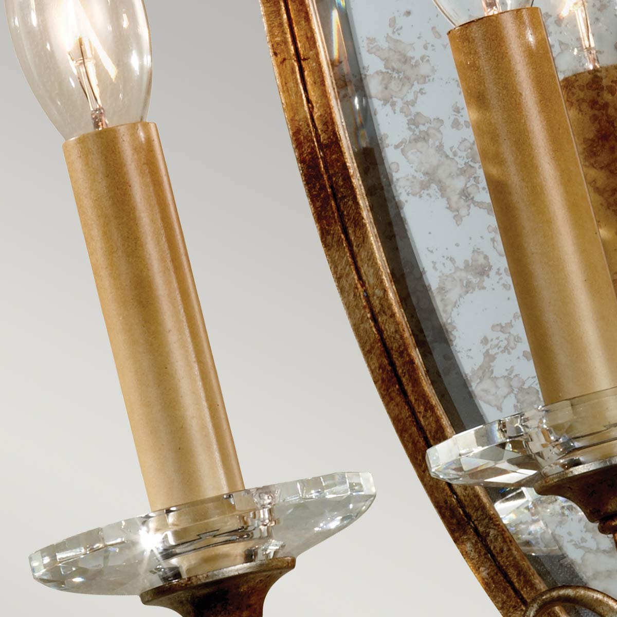 Feiss Valentina Wandleuchte Bronze – Detailansicht 2