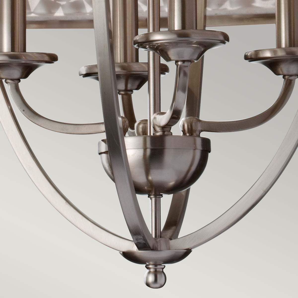 Feiss Zara Kronleuchter Brushed Steel